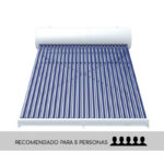 Termotanque Solar CheapSun no presurizable pintado 200 lts -