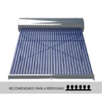 Termotanque Solar CheapSun no presurizable inoxidable 300 lts -