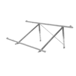 Estructura de aluminio REGULABLE 15-30º  para 3 paneles de 30mm de espesor - - Imagen 2