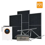 Sistema de Generación Solar OFF GRID Monofásico 3kW (GEL)