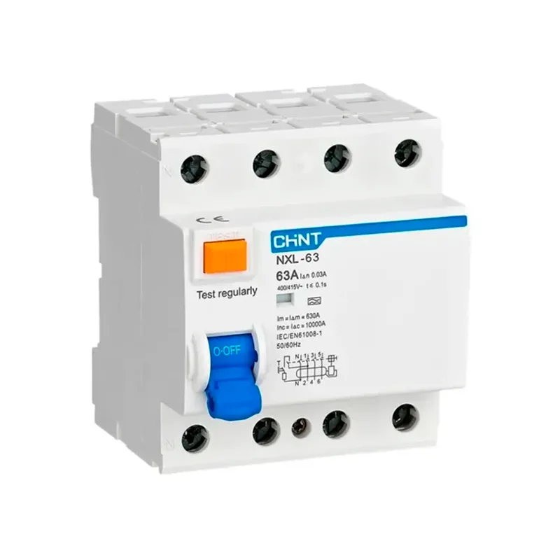CHINT CLASE A Interruptor diferencial tetrapolar CHINT 4x63 - 300mA 6kA - Clase A - Imagen 1