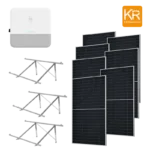 Sistema de Generación Solar ON GRID monofásico - HÍBRIDO 6  kW -Sin Baterías