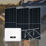 Sistema de Generación Solar (ON GRID monofasico 6 kW de 3 Paneles)
