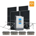 Sistema de Generación Solar OFF GRID Monofásico 5kW (GEL)