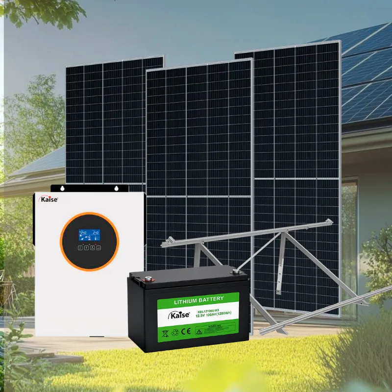 off grid 3kw de litio Sistema de Generación Solar (OFF GRID Monofásico 3kW LITIO) - Imagen 1